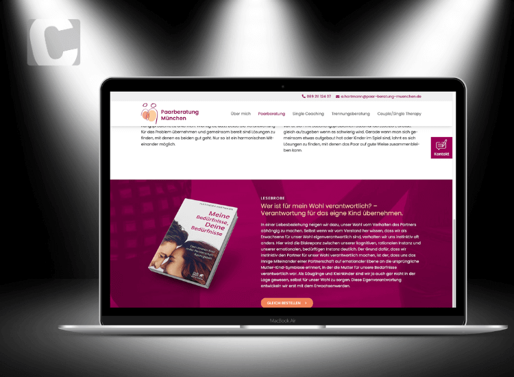 Website Referenz Paarberatung München